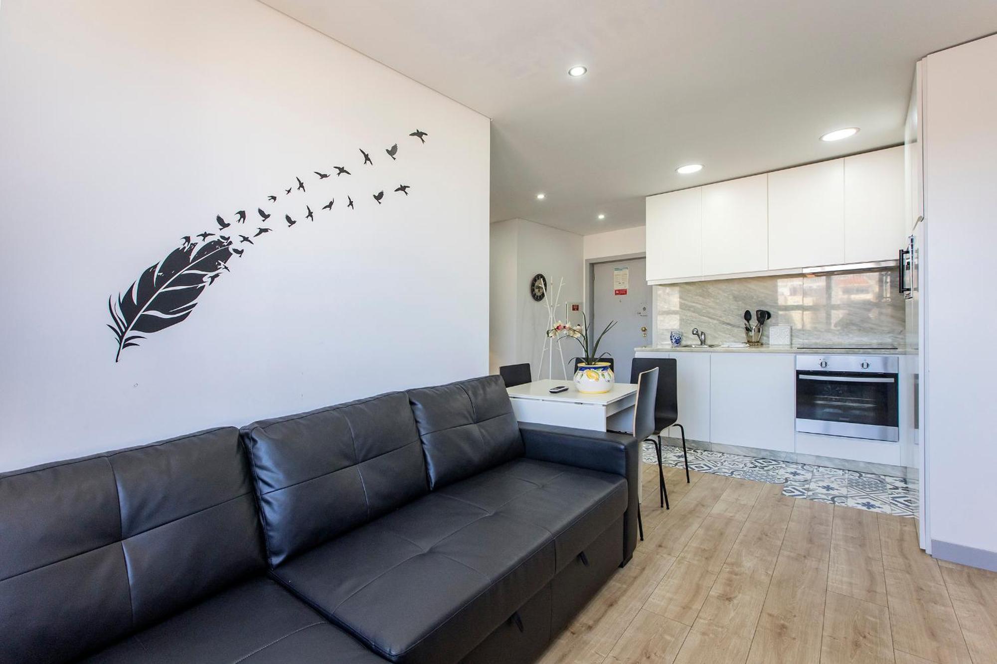 Apartamento 1Br Flat In Trindade W/ Ac By Metro Station OOporto Exterior foto